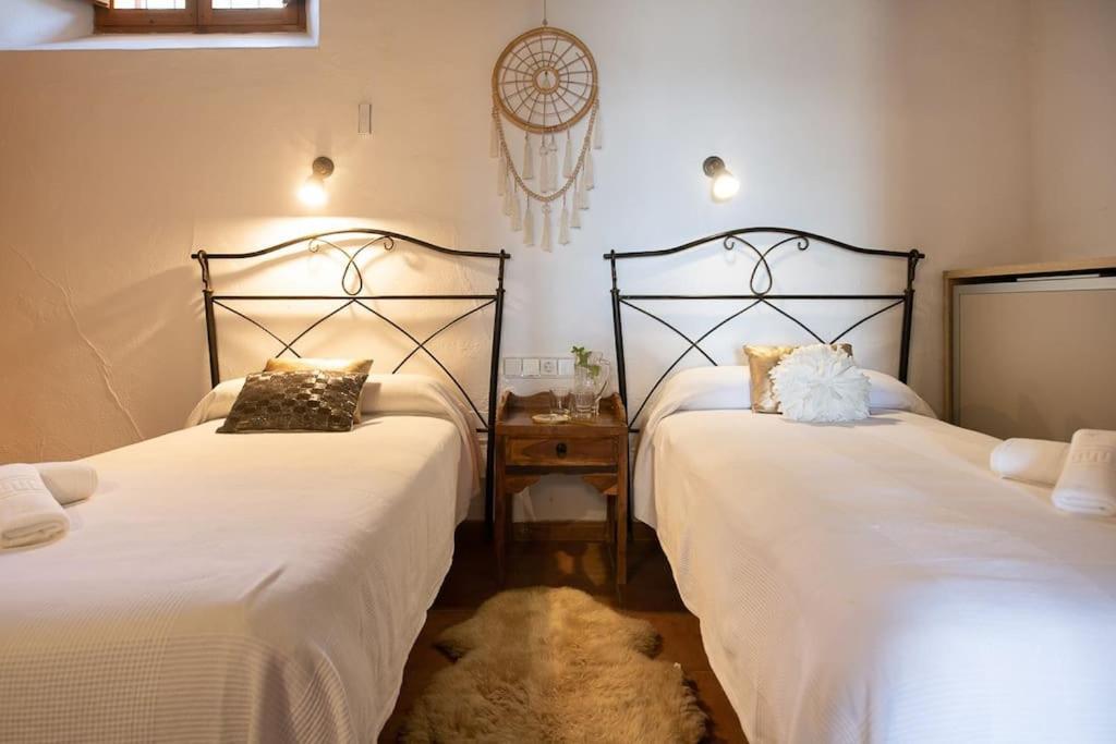 Casa Can Lluc Con Piscina, Jardin Y Vista Al Campo Sant Miquel de Balansat Extérieur photo