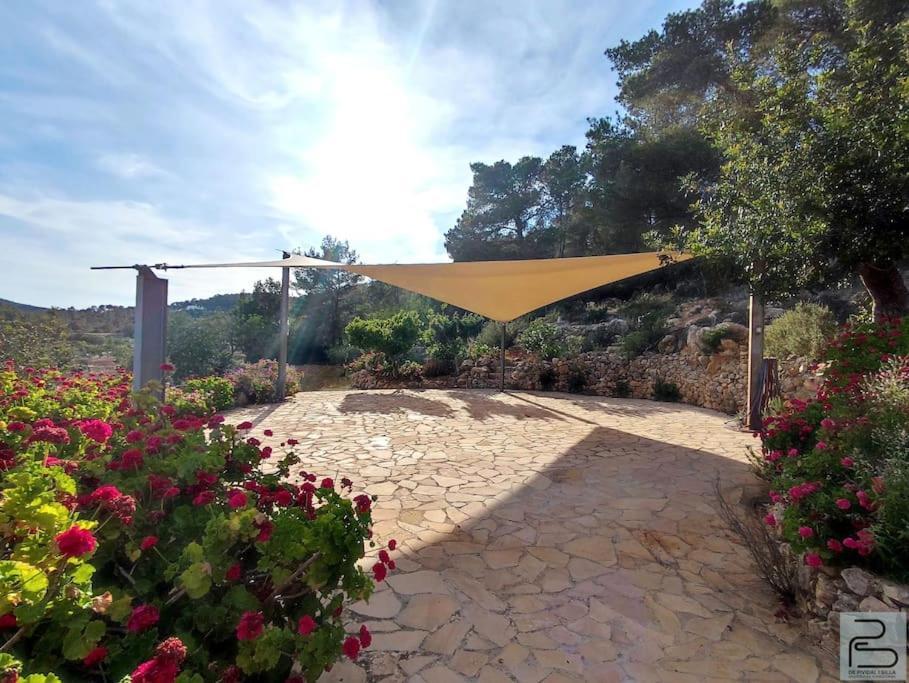 Casa Can Lluc Con Piscina, Jardin Y Vista Al Campo Sant Miquel de Balansat Extérieur photo