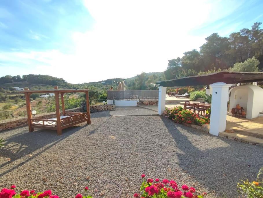 Casa Can Lluc Con Piscina, Jardin Y Vista Al Campo Sant Miquel de Balansat Extérieur photo