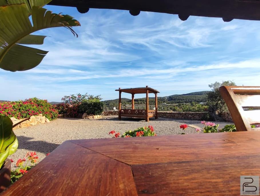 Casa Can Lluc Con Piscina, Jardin Y Vista Al Campo Sant Miquel de Balansat Extérieur photo
