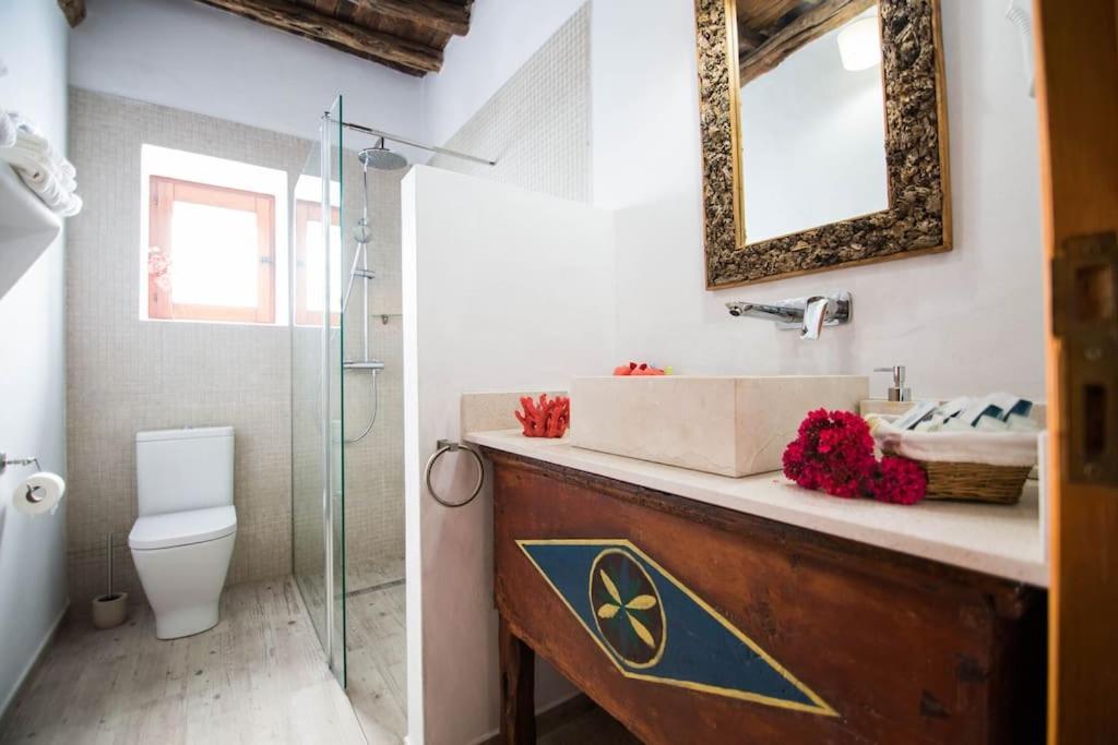 Casa Can Lluc Con Piscina, Jardin Y Vista Al Campo Sant Miquel de Balansat Extérieur photo