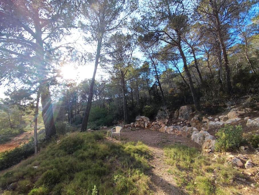 Casa Can Lluc Con Piscina, Jardin Y Vista Al Campo Sant Miquel de Balansat Extérieur photo