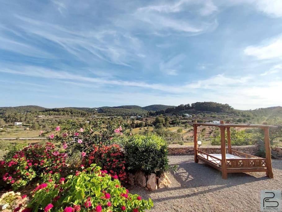 Casa Can Lluc Con Piscina, Jardin Y Vista Al Campo Sant Miquel de Balansat Extérieur photo