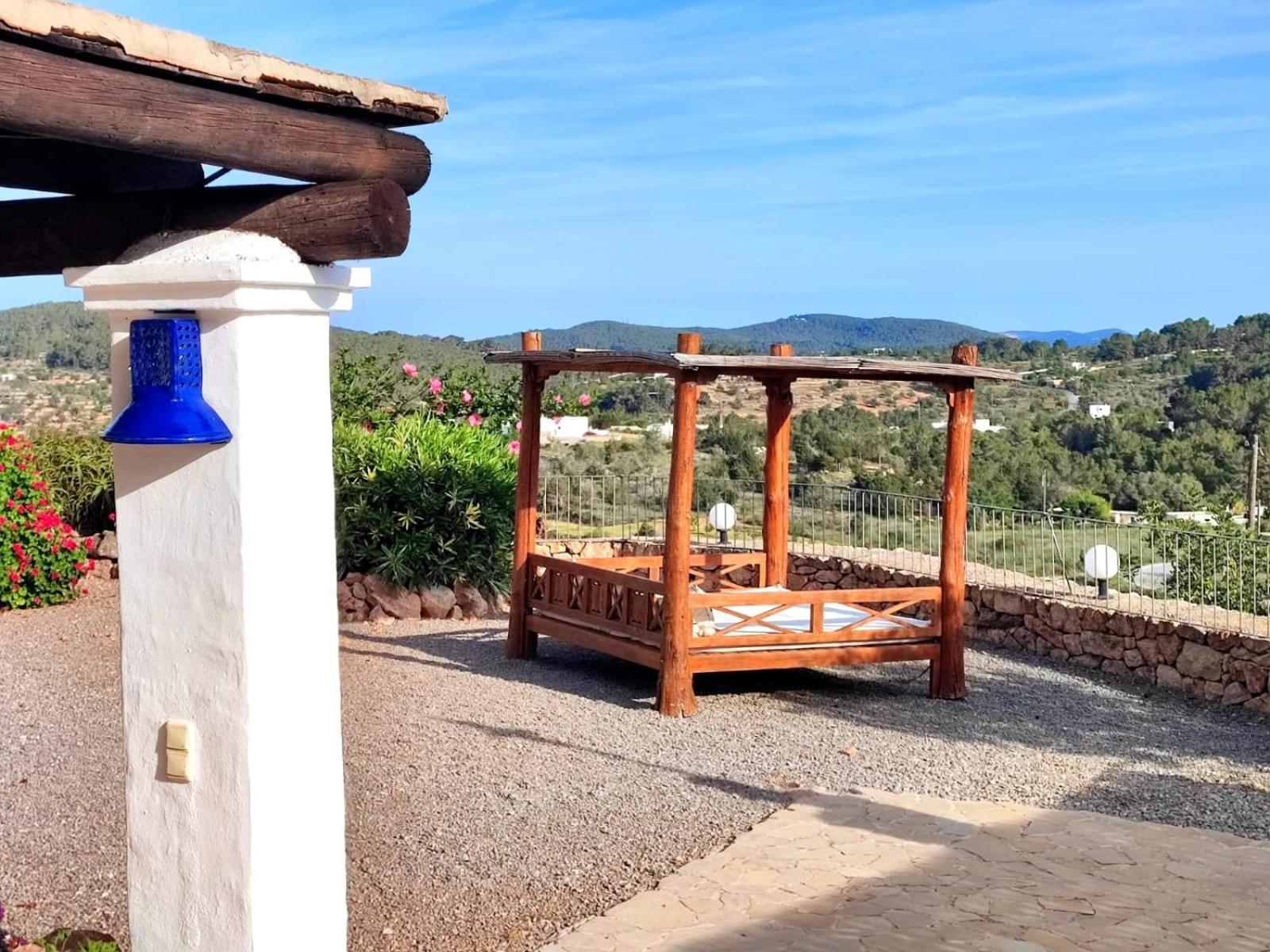 Casa Can Lluc Con Piscina, Jardin Y Vista Al Campo Sant Miquel de Balansat Extérieur photo