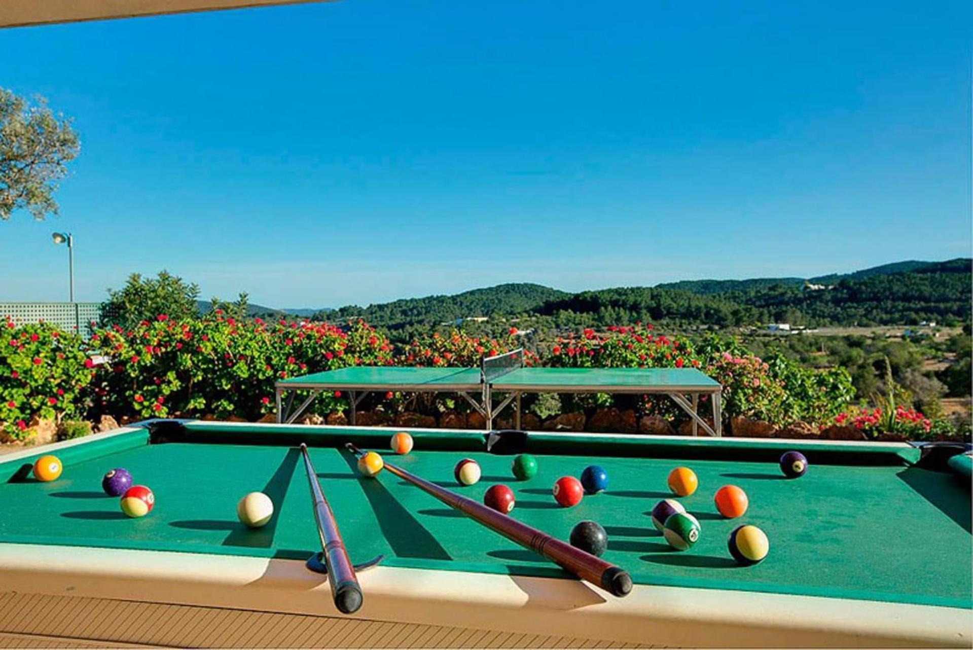 Casa Can Lluc Con Piscina, Jardin Y Vista Al Campo Sant Miquel de Balansat Extérieur photo